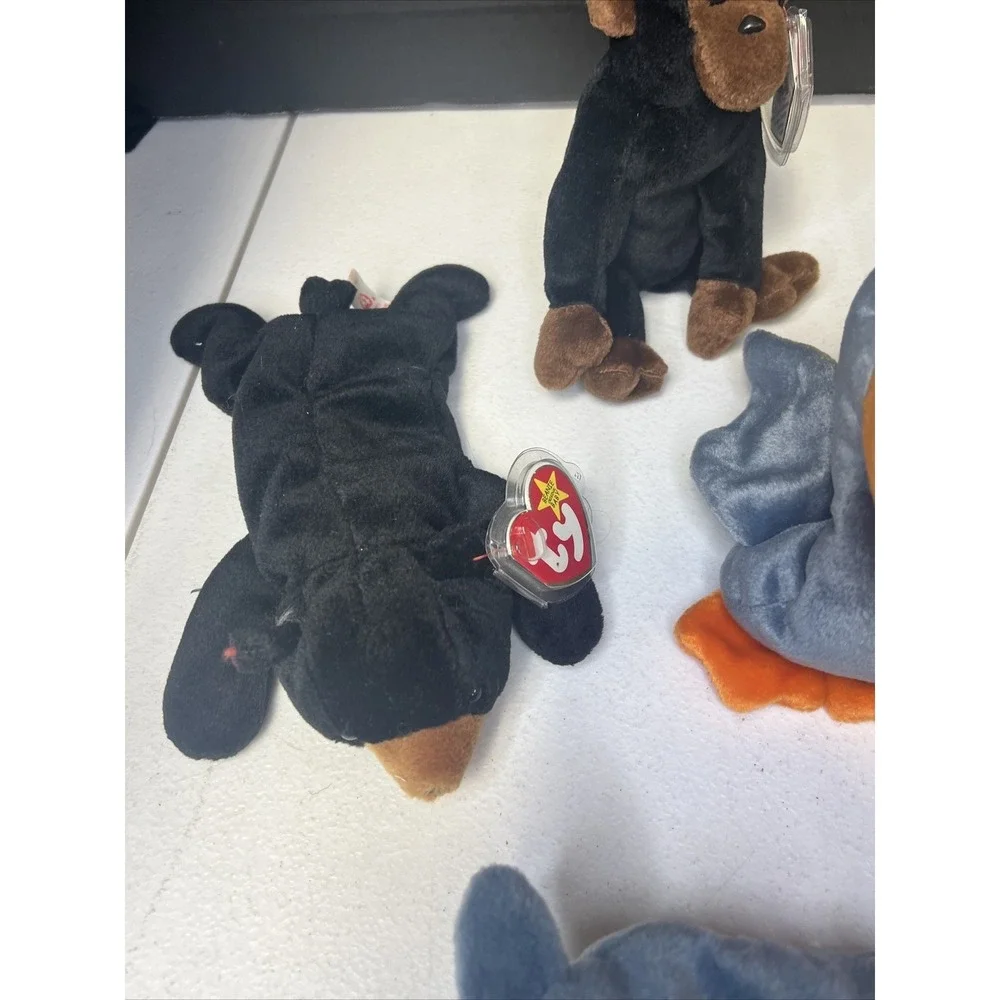 Lot of 8 TY BEANIE BABIES All With Tags